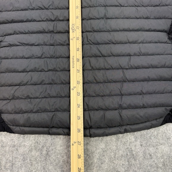 The North Face Jacket Mens Large Black Gray Verto Micro Down 800 Packable - Picture 11 of 16